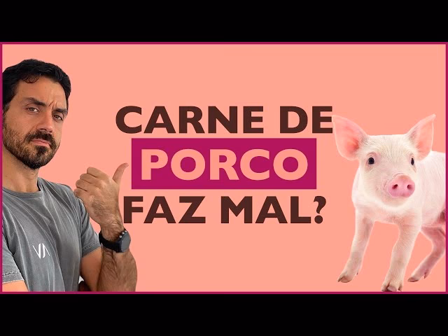 É aconselhável comer carne de porco?
