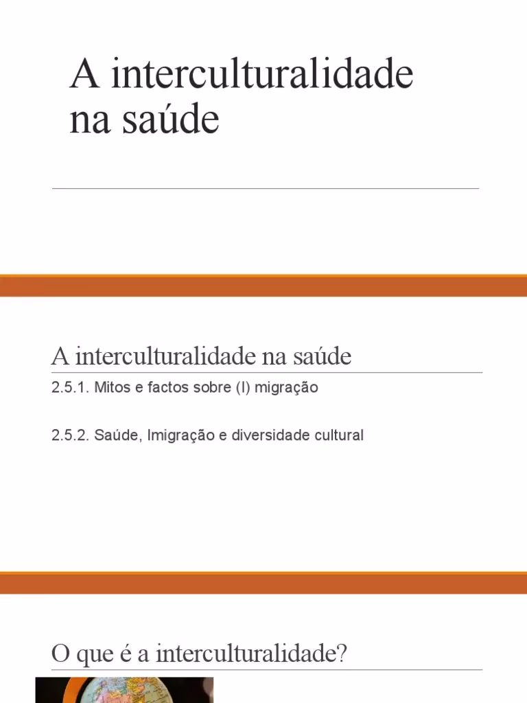 Qual é a definição de interculturalidade?