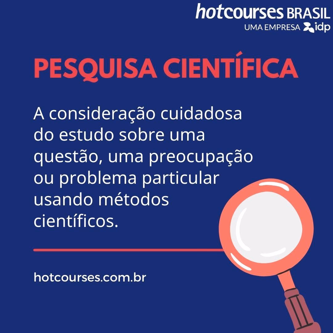Qual é a função da investigação científica?