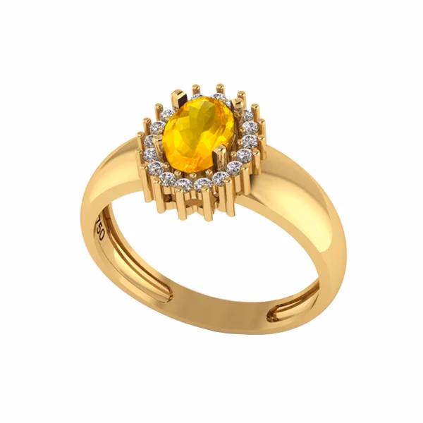 Em que dedo se usa o anel de curso?