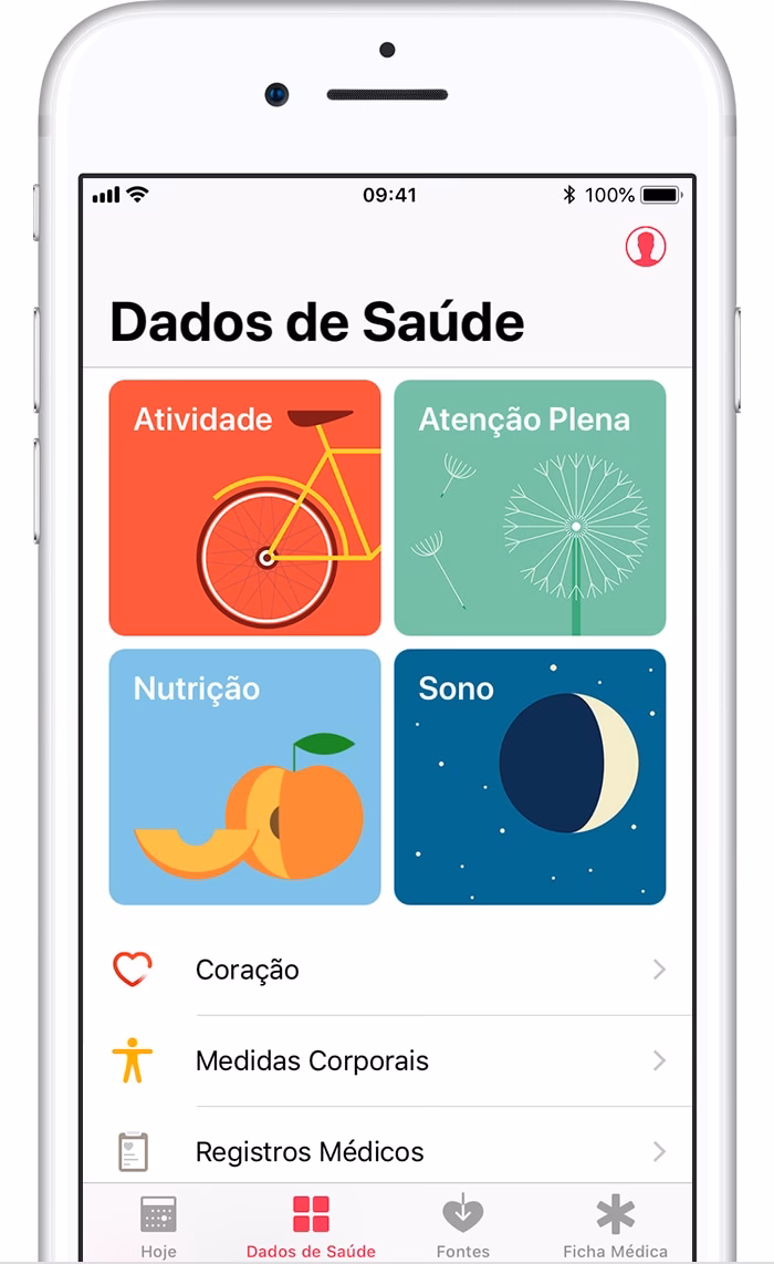 Como apagar dados de saúde do iPhone?