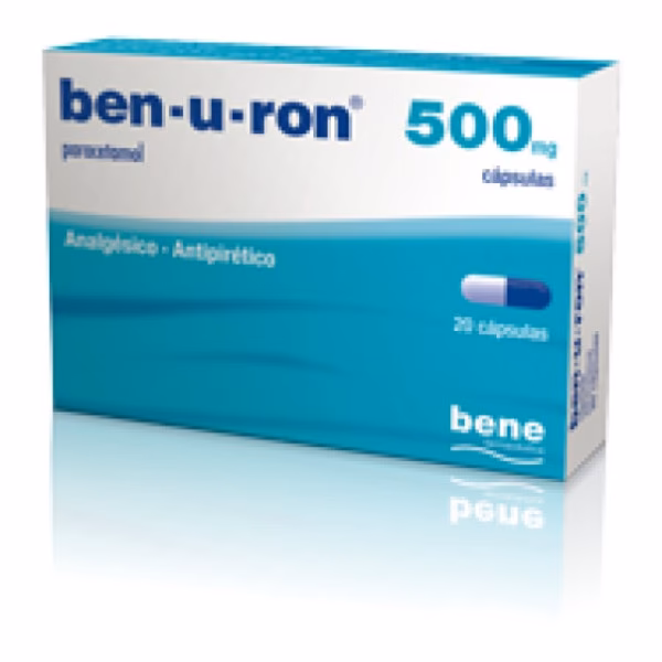 Qual é a diferença entre paracetamol e benuron?