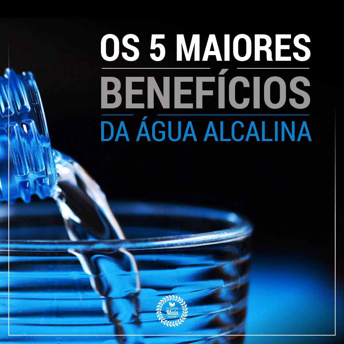 Será bom para a saúde beber só água com pH de 9,5?