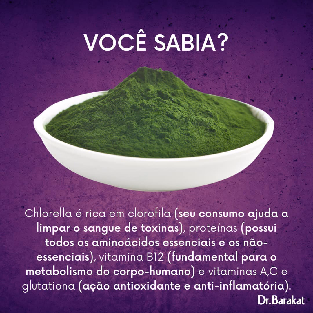 Quanto tempo se deve tomar chlorella?