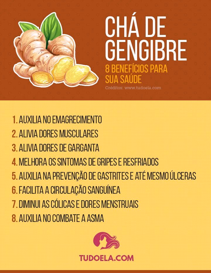 Quais são as vantagens de mastigar gengibre?