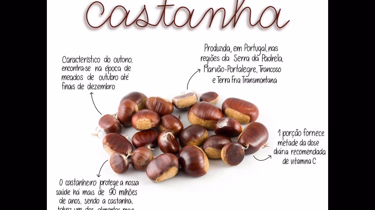 Porque devemos comer castanhas?