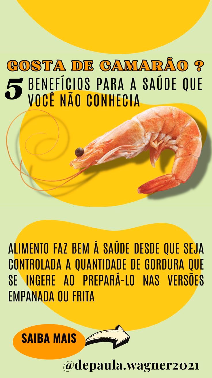 Quanto colesterol tem o camarão?