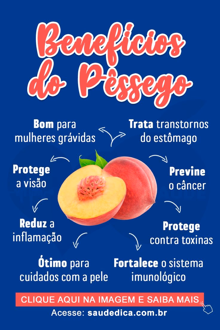 Pode-se comer pêssego à noite?