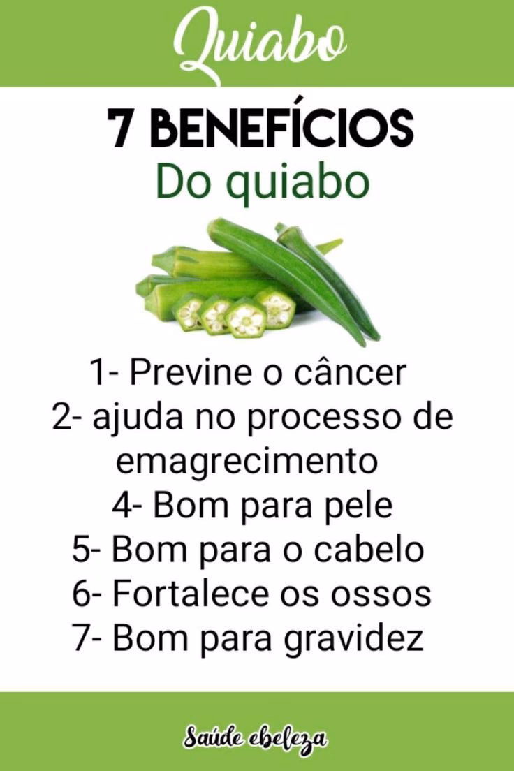 Como se chama a planta que dá quiabo?