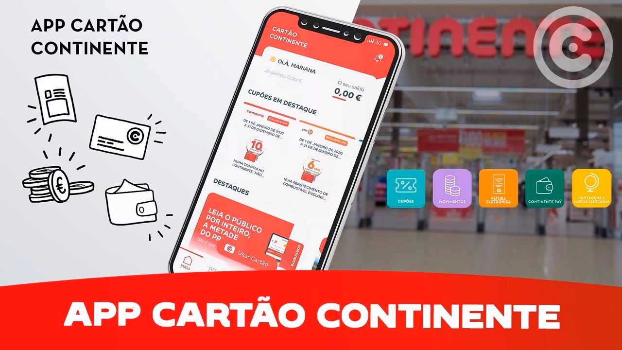 Onde se pode usar o Cartão Continente?