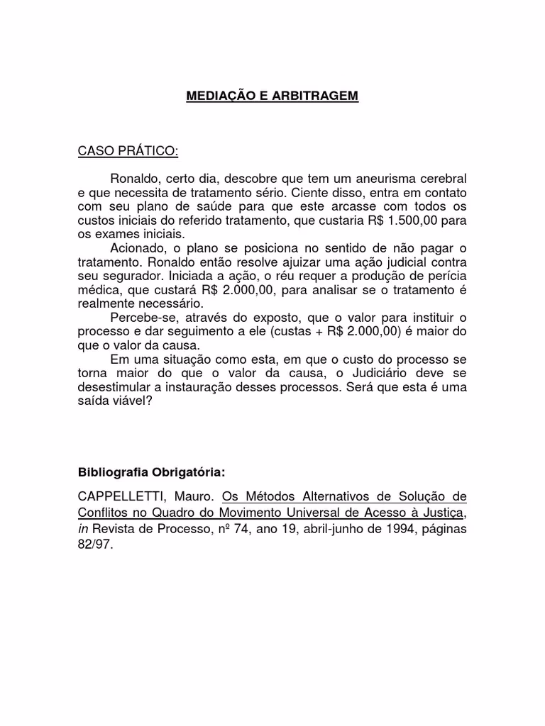 Como resolver um caso prático?