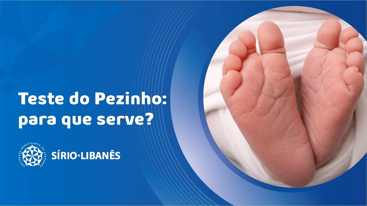 Quando é que se faz o teste do pezinho?