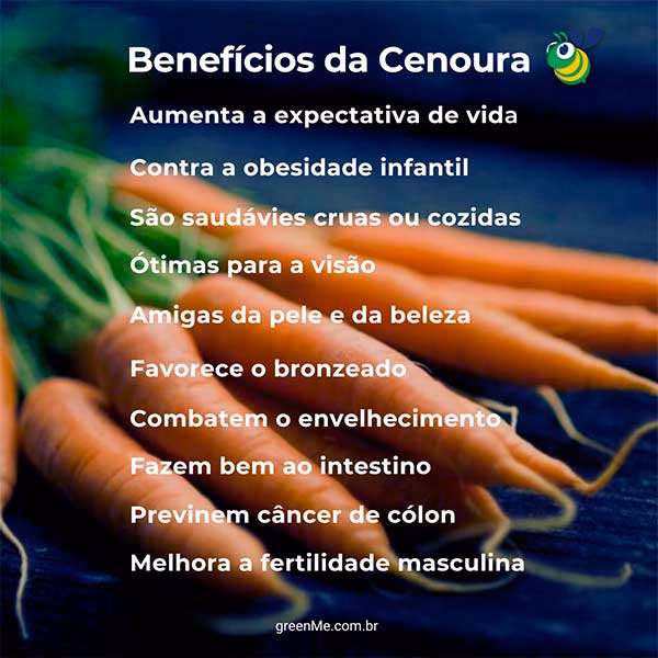 Quantas cenouras cruas posso comer por dia?