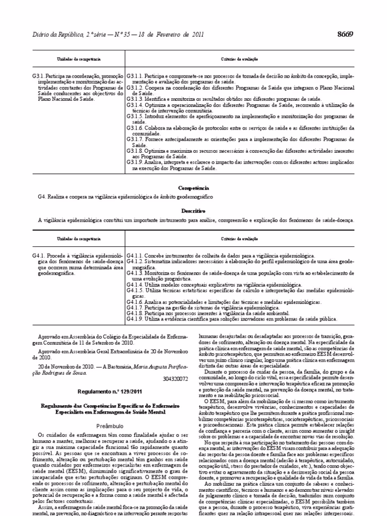 Quais são as competências que o enfermeiro deve ter?