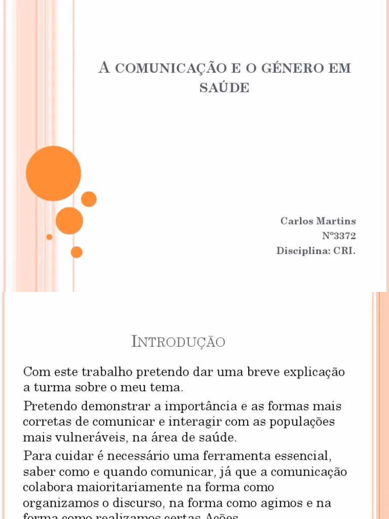 Qual é a importância da comunicação em saúde?