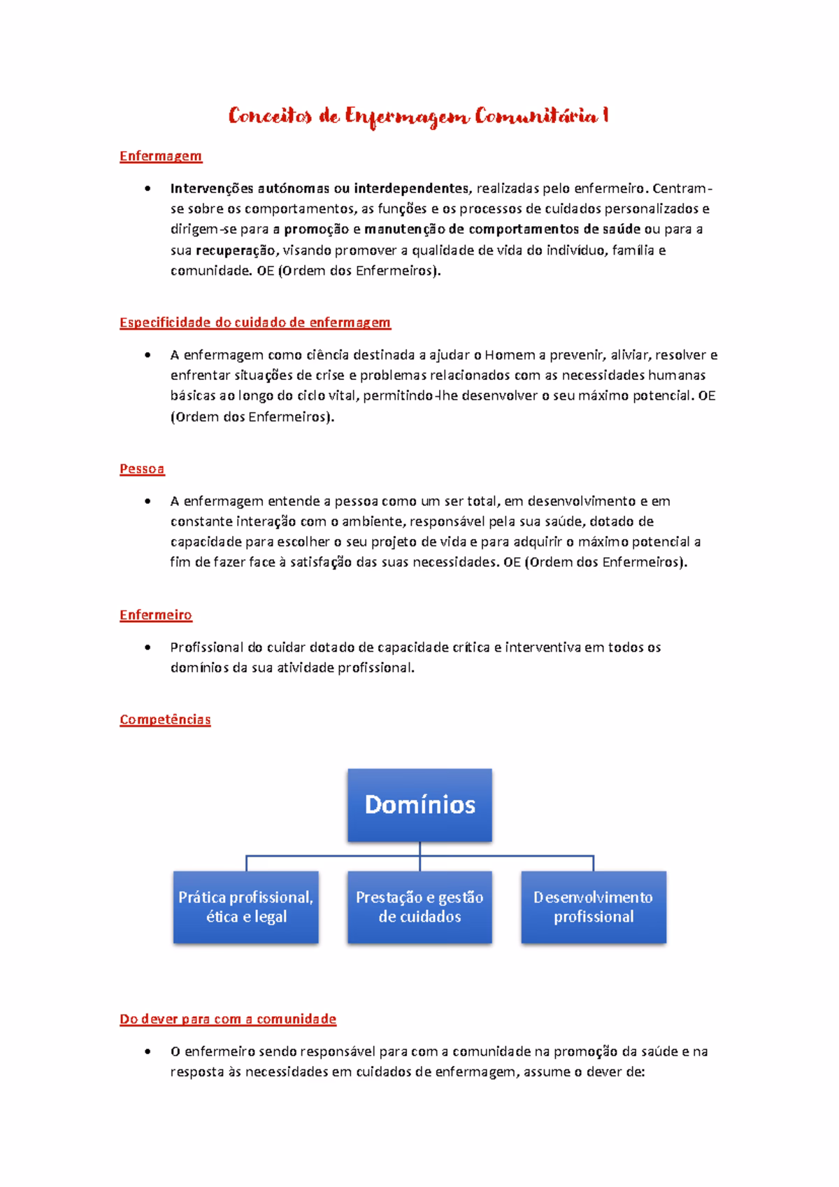 Quais são os paradigmas de enfermagem?