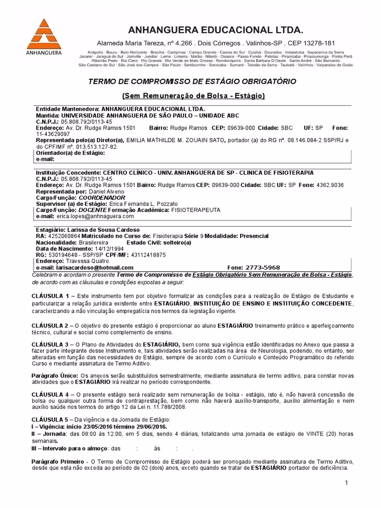Quem faz estágio profissional tem direito a férias?