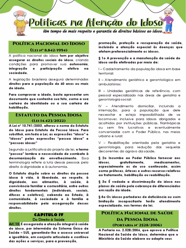 O que é o idoso OMS?