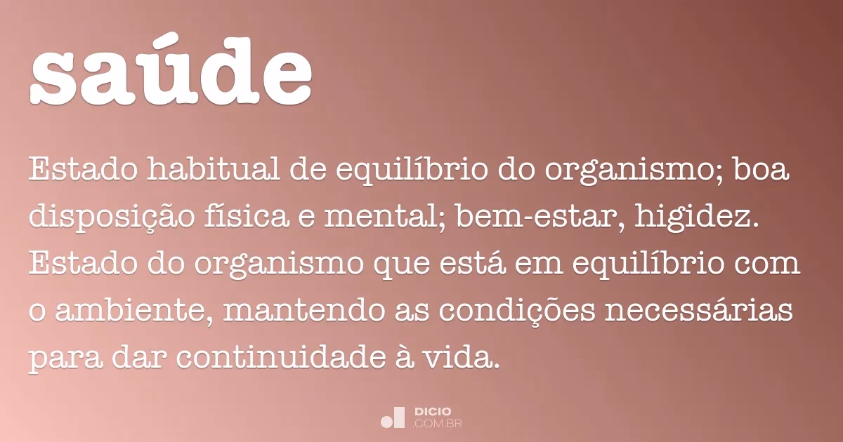 O que é a doença segundo a OMS?