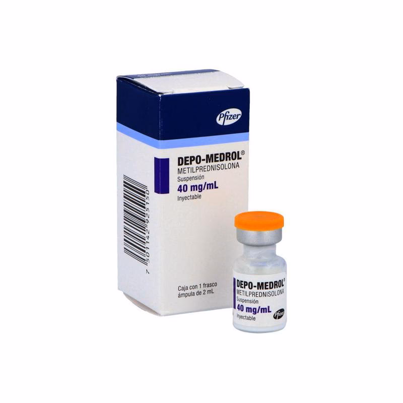 ¿Cuál es el precio de Depomedrol 80 mg?