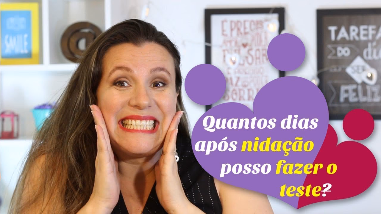 Quando fazer teste de gravidez depois da nidação?