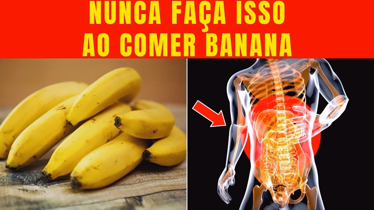 O que não se deve comer com banana?