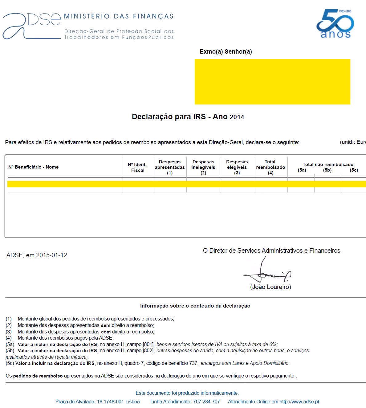 Como deduzir ADSE no IRS?