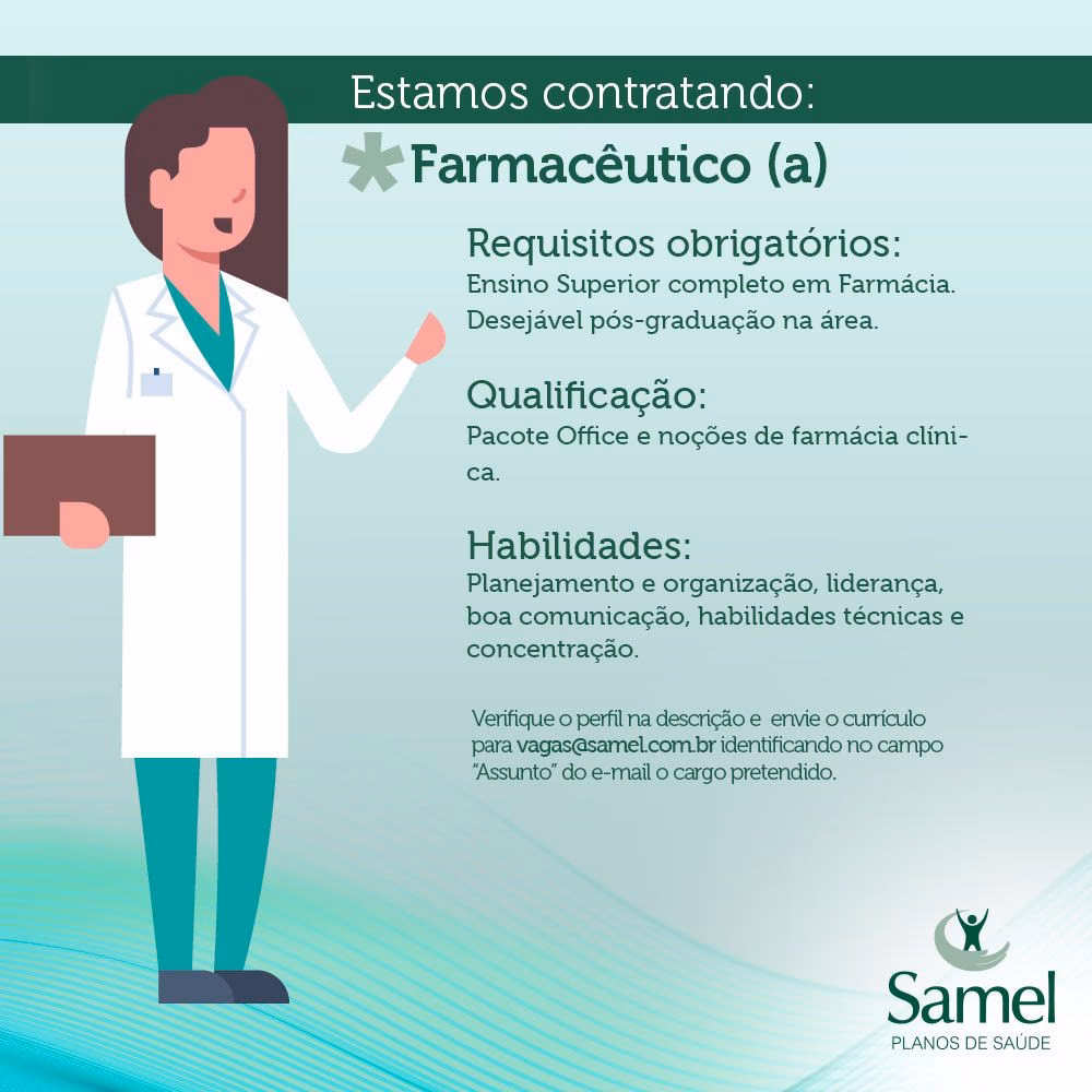 O que é preciso para trabalhar numa Farmácia?