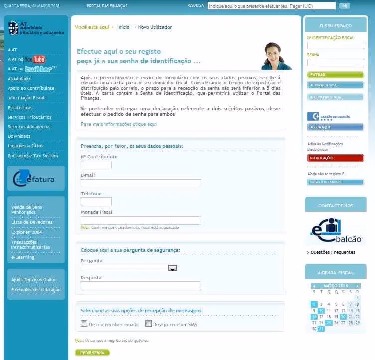 Sou obrigado a perguntar se o cliente quer contribuinte?