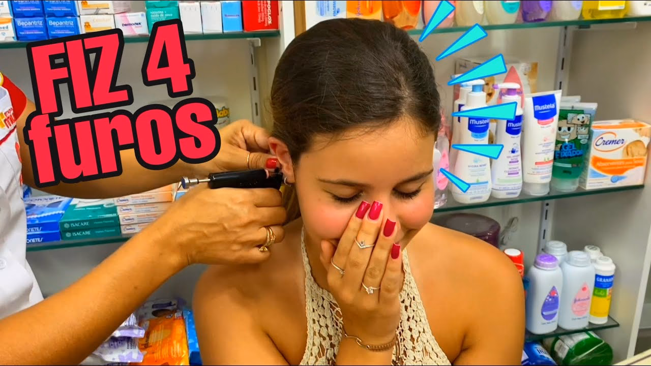 O que fazer quando se fura as orelhas?