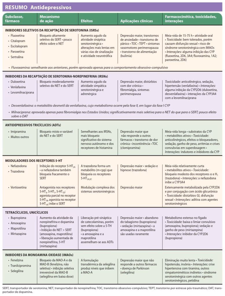 Qual é o antidepressivo mais recente?