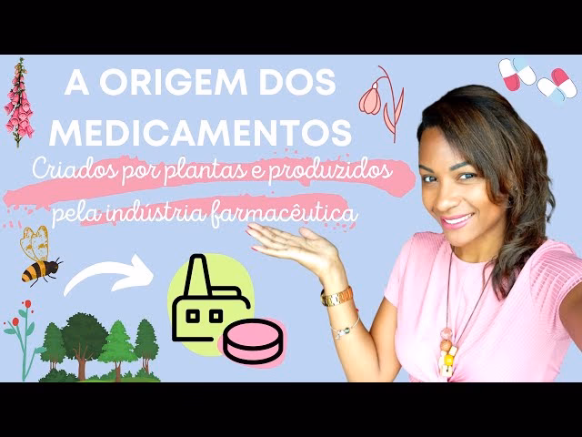O que são medicamentos de origem natural?