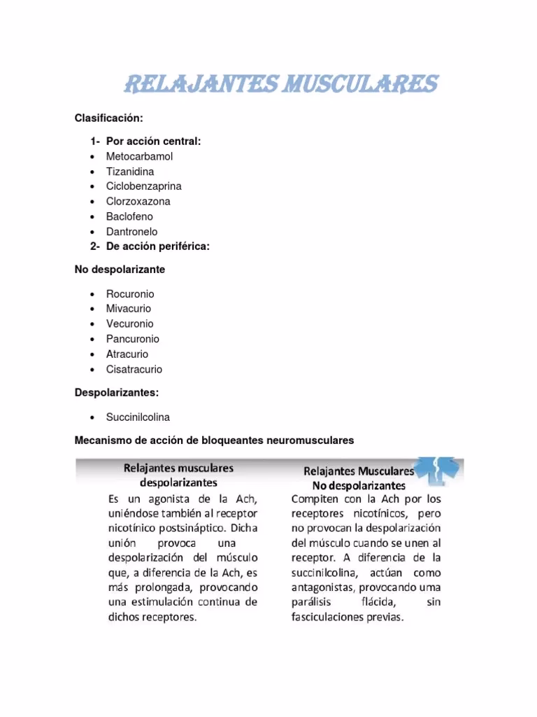 Qual é o melhor relaxante muscular?