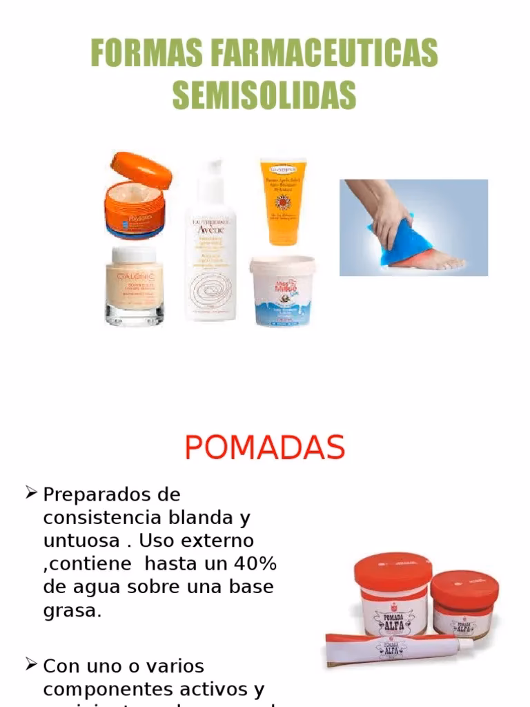 Quantos tipos de pomadas existem?