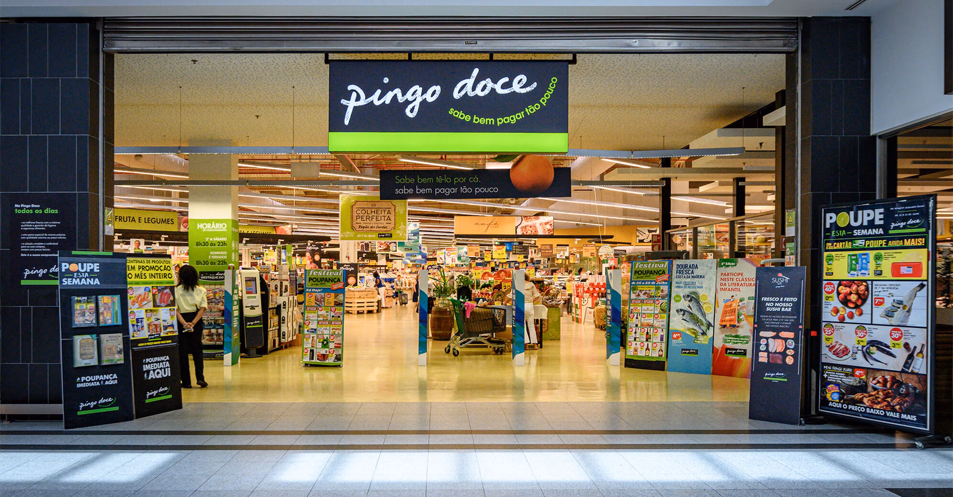 Quanto ganha um funcionário do Pingo Doce?