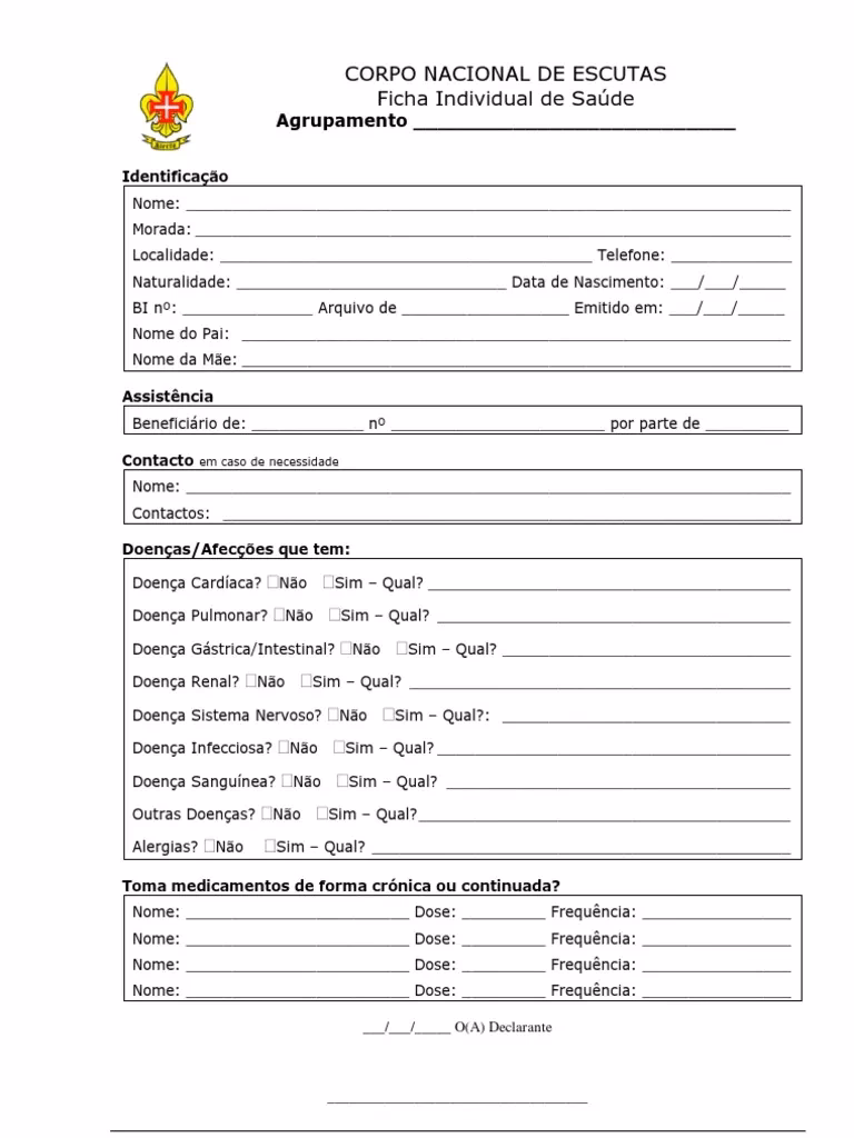 O que é o formulário S1?