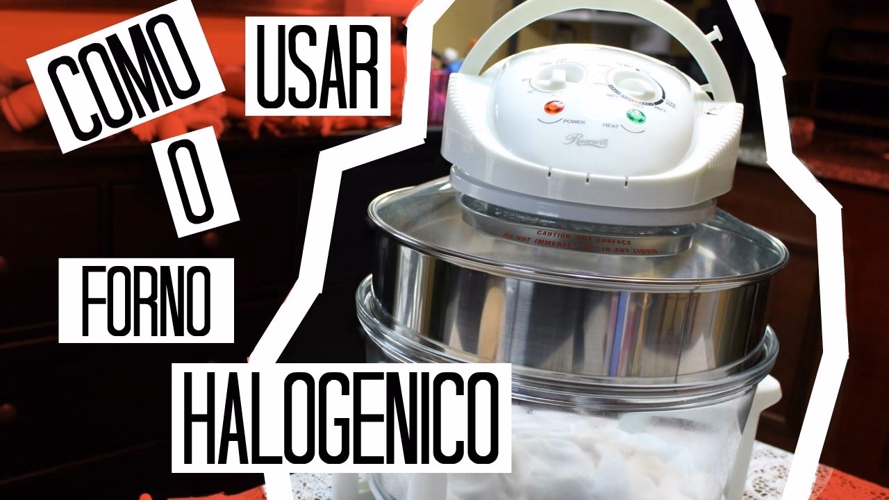 O que é um forno halógeno?