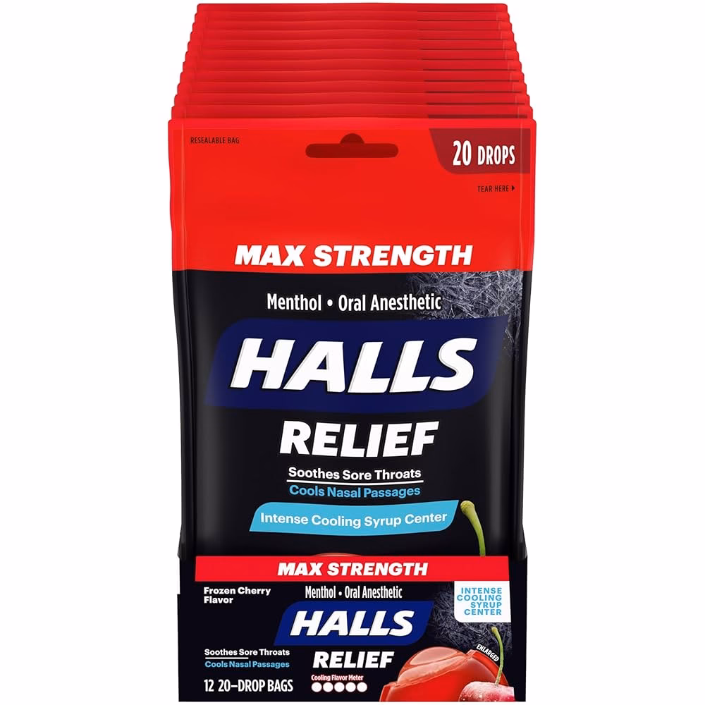Para que serve o Halls preto?