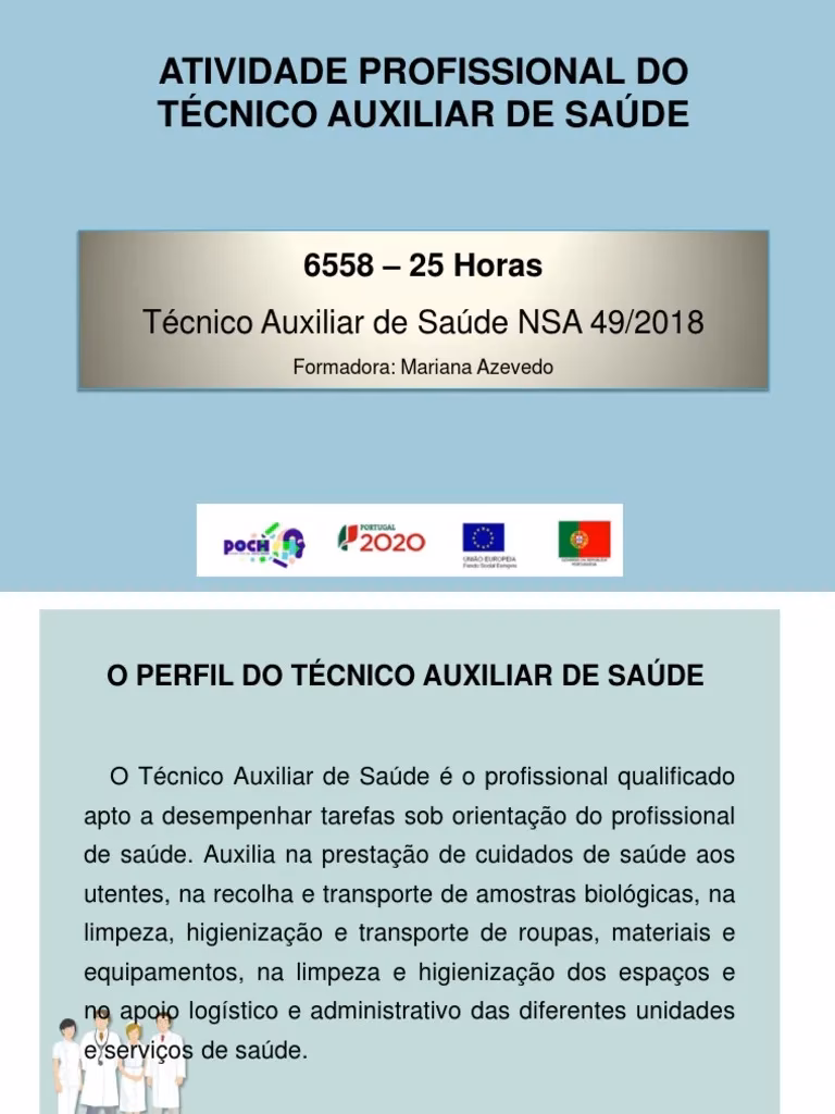 Qual é a importância do auxiliar de saúde?