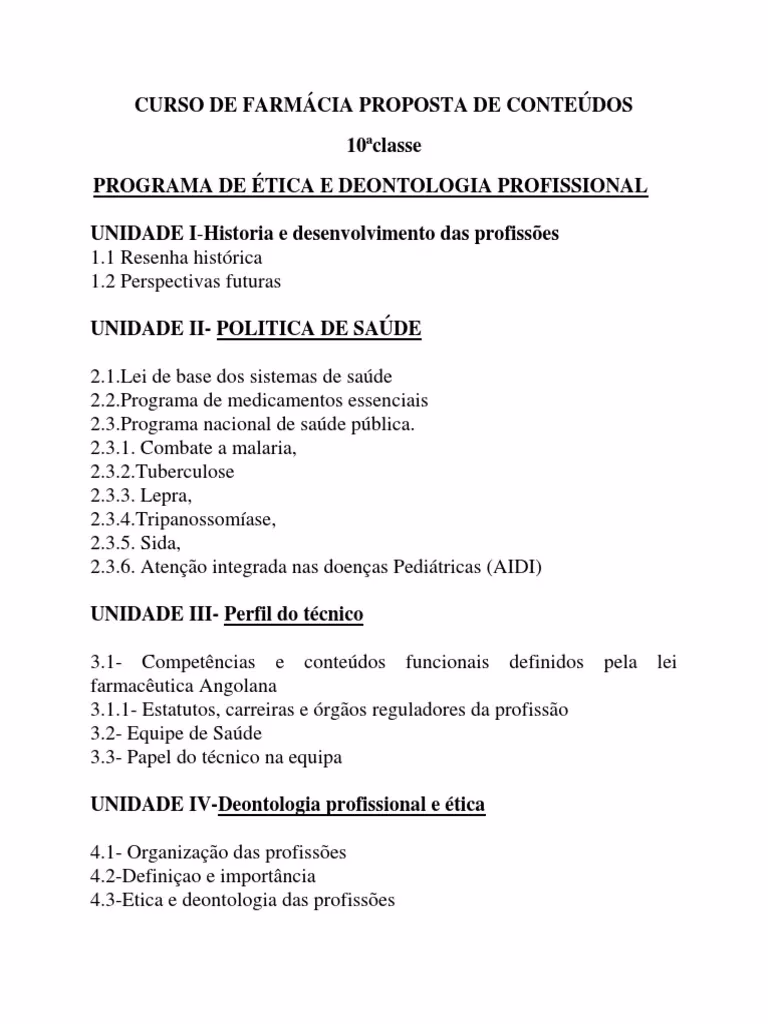 O que fazer com o curso de Ciências Farmacêuticas?