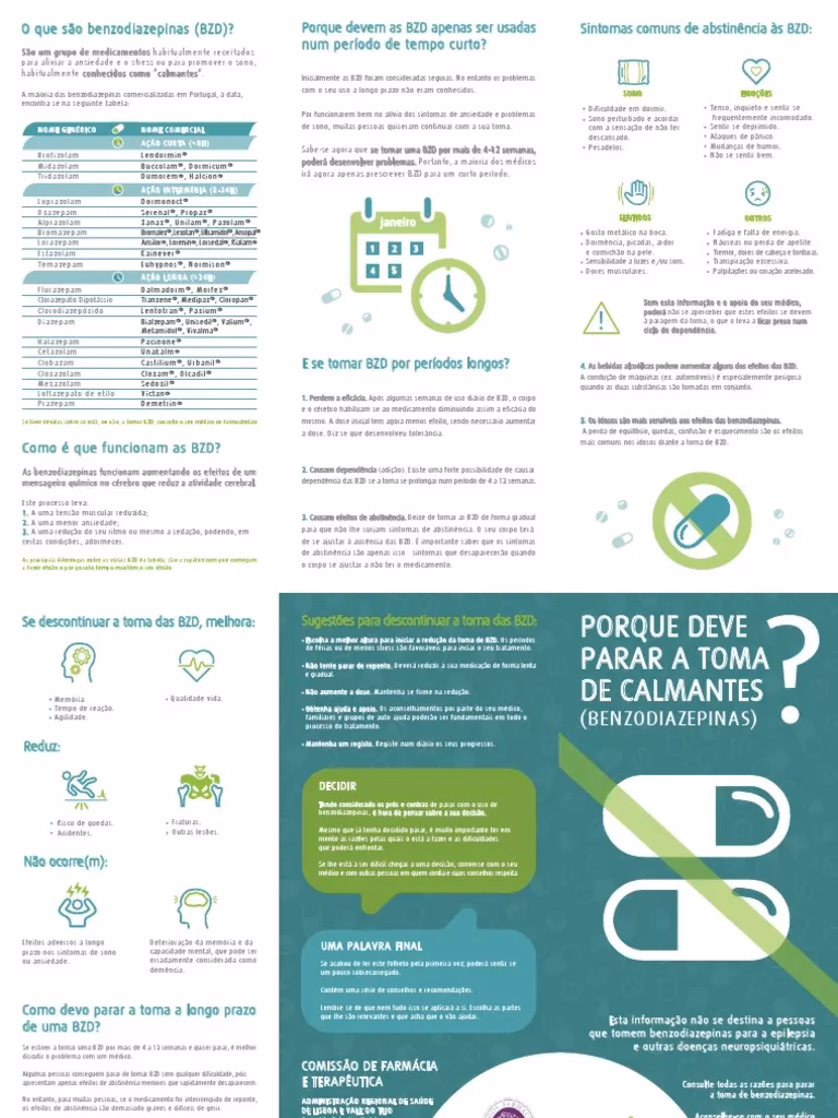 Qual é a benzodiazepina mais consumida em Portugal?