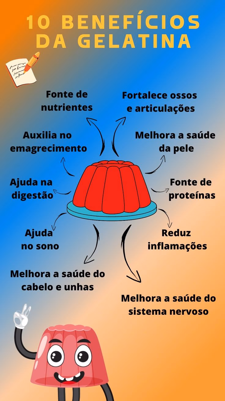 Quais são as gelatinas mais saudáveis?
