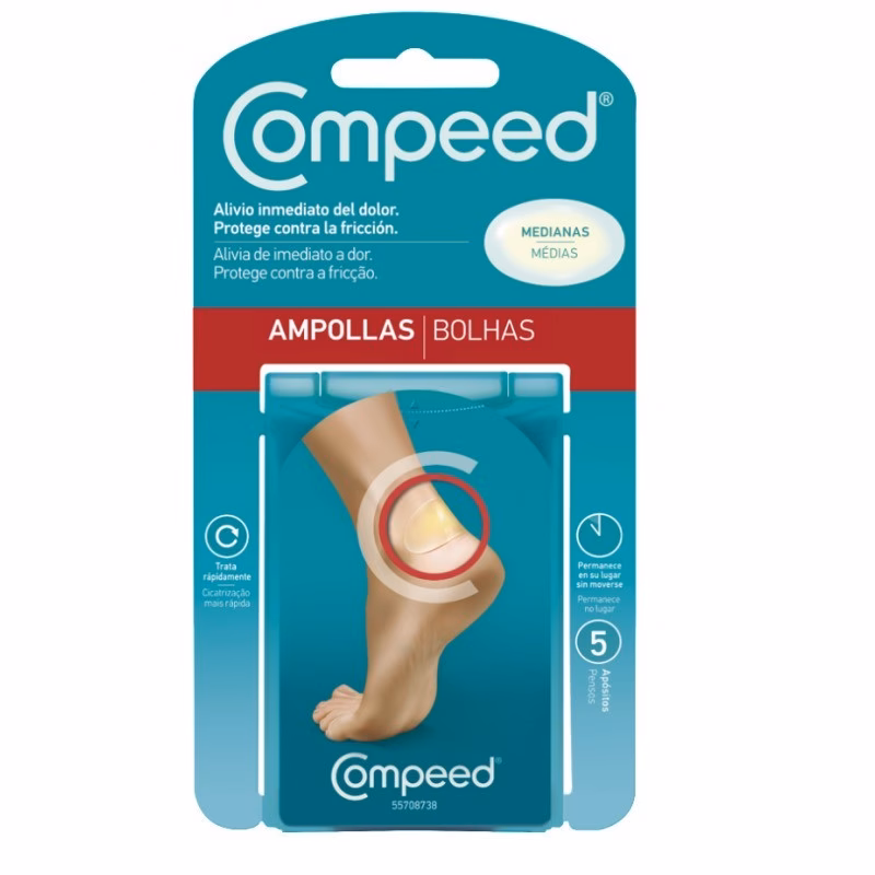 Como usar compeed bolhas?