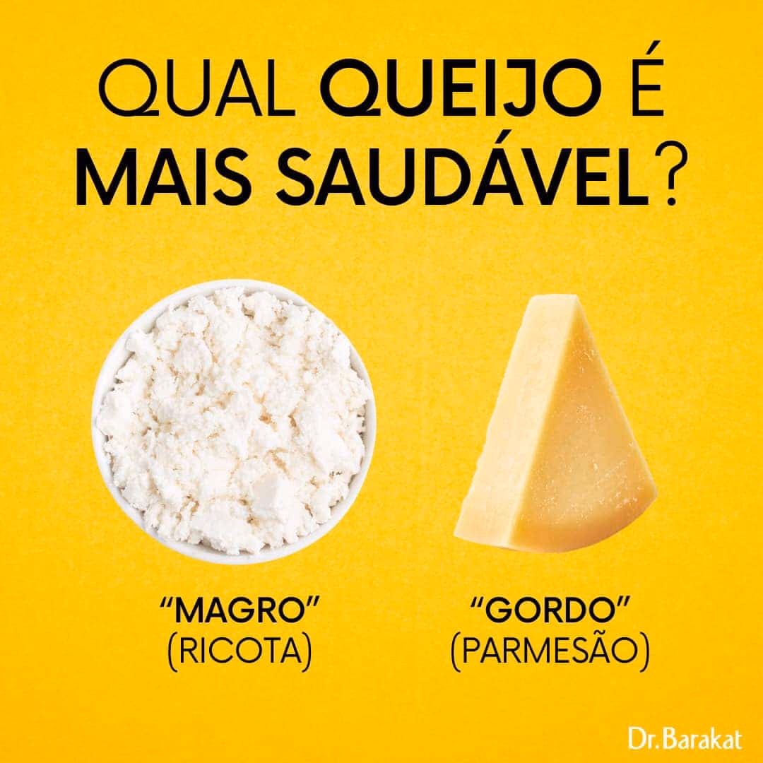 Qual é o melhor queijo para a saúde?