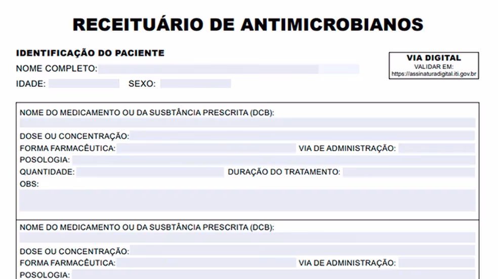 Como imprimir uma receita sem papel?