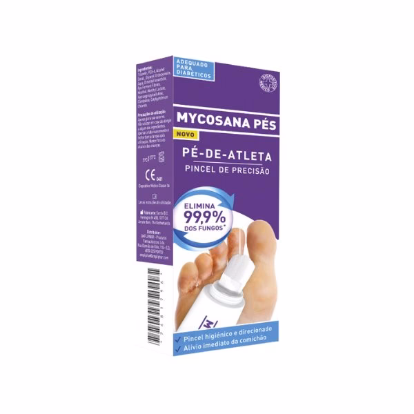 O que meter no pé de atleta?