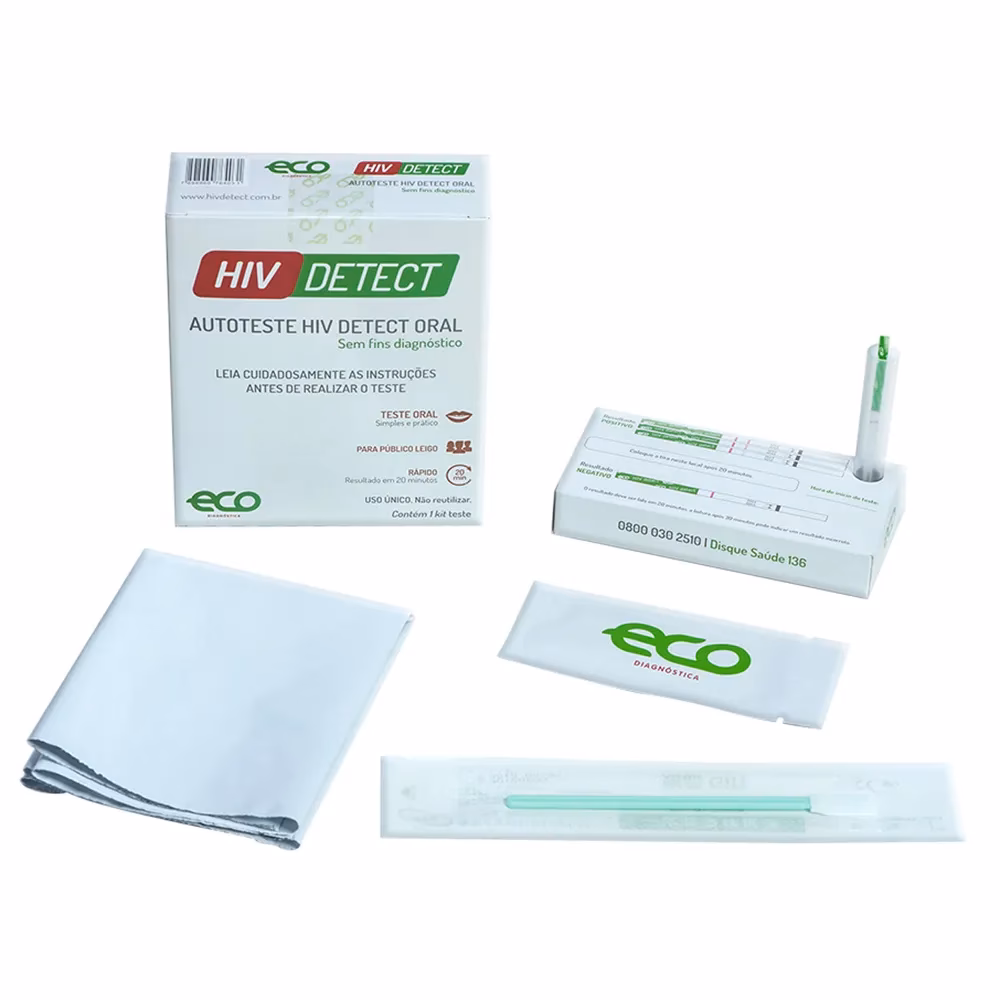 Como é feito o teste rápido de HIV?